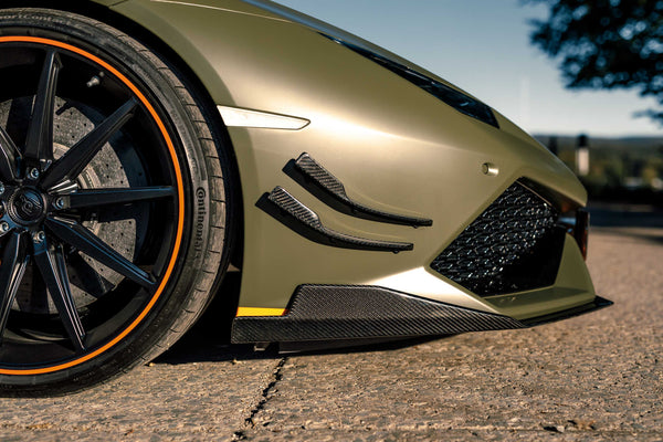 Lamborghini Huracan | Carbon Canard Spoiler pair Luethen