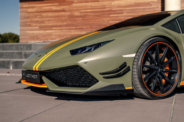 Lamborghini Huracan | Répartiteur avant / spoiler avant en carbone Luethen