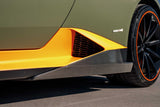Lamborghini Huracan | Diviseurs latéraux / spoilers latéraux en carbone Luethen