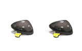 Porsche Macan Carbon Fiber Full Replacement Rear Review Mirror Cover Caps