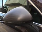 for Porsche Cayenne Mirror Cover cap carbon fiber stick on type