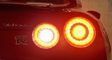Nissan GTR R35 08+ LED Jewel Rücklichter REVO Red Valenti