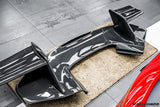Carbonado 2015-2019 Ferrari 488 GTB MSY Style Aileron de coffre Darwin Pro